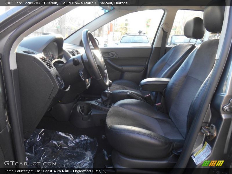 Liquid Grey Metallic / Charcoal/Charcoal 2005 Ford Focus ZX4 ST Sedan