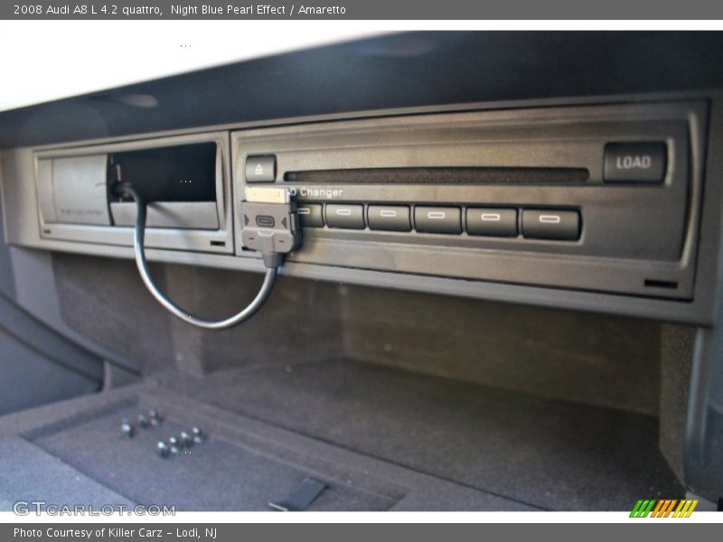 Night Blue Pearl Effect / Amaretto 2008 Audi A8 L 4.2 quattro