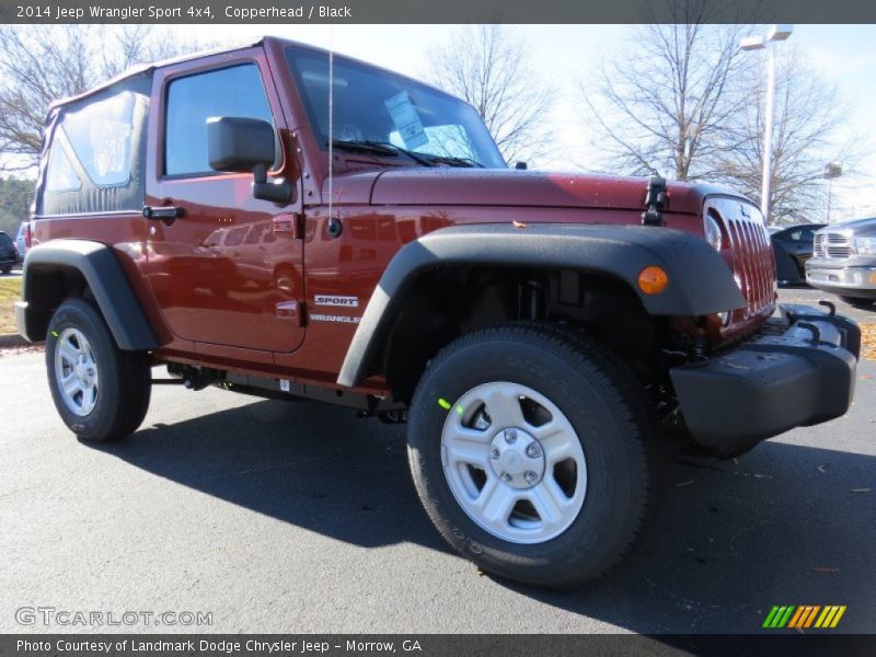 Copperhead / Black 2014 Jeep Wrangler Sport 4x4