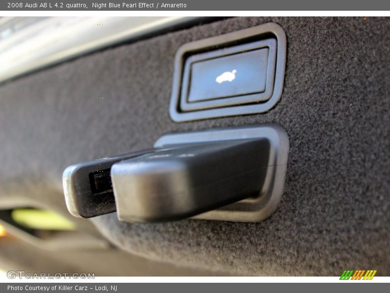 Night Blue Pearl Effect / Amaretto 2008 Audi A8 L 4.2 quattro
