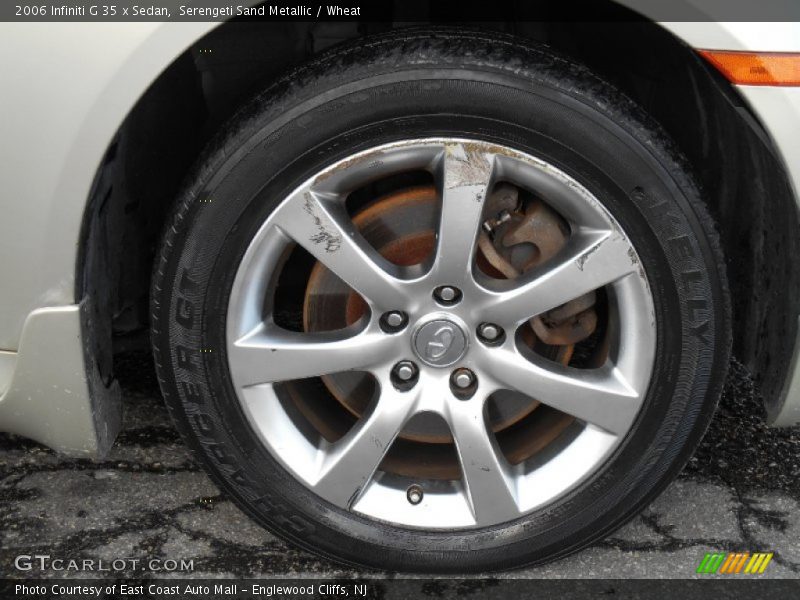 Serengeti Sand Metallic / Wheat 2006 Infiniti G 35 x Sedan