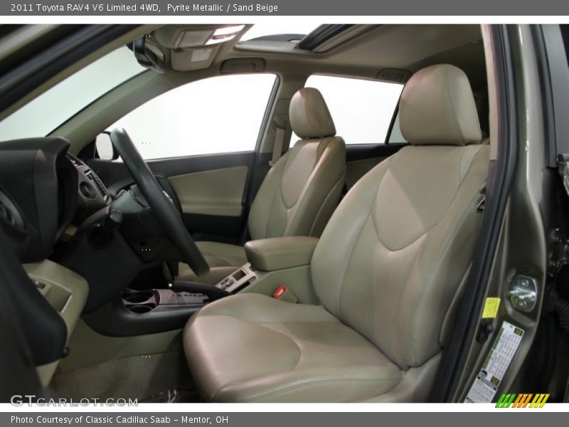 Pyrite Metallic / Sand Beige 2011 Toyota RAV4 V6 Limited 4WD