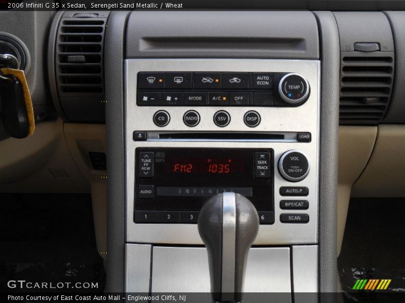 Serengeti Sand Metallic / Wheat 2006 Infiniti G 35 x Sedan