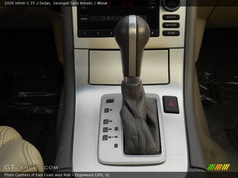 Serengeti Sand Metallic / Wheat 2006 Infiniti G 35 x Sedan