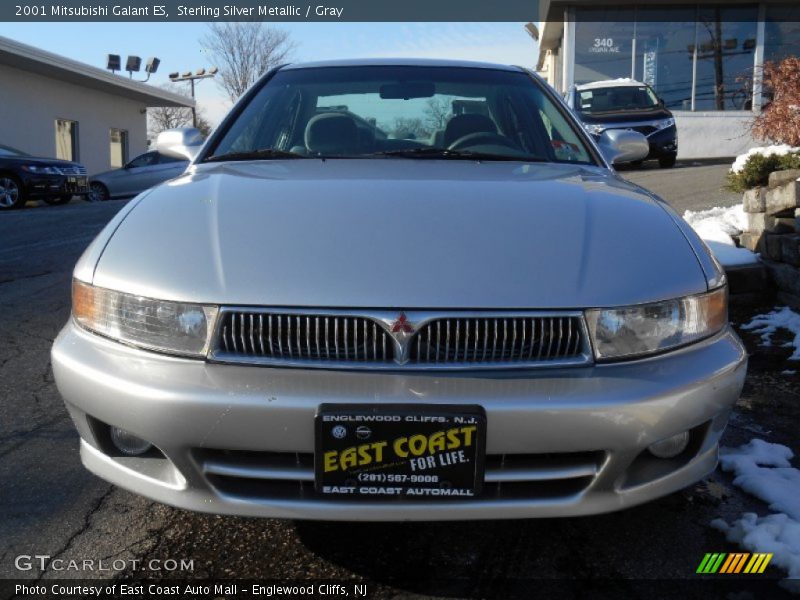 Sterling Silver Metallic / Gray 2001 Mitsubishi Galant ES