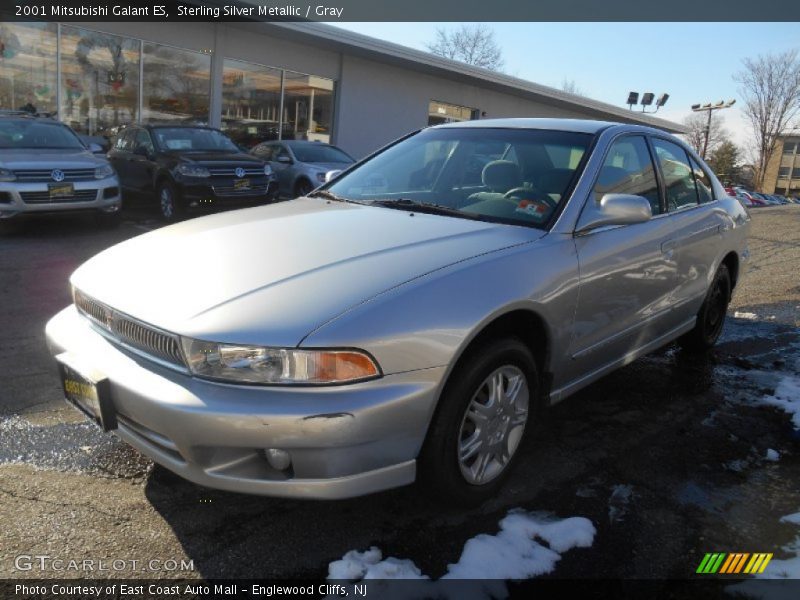 Sterling Silver Metallic / Gray 2001 Mitsubishi Galant ES