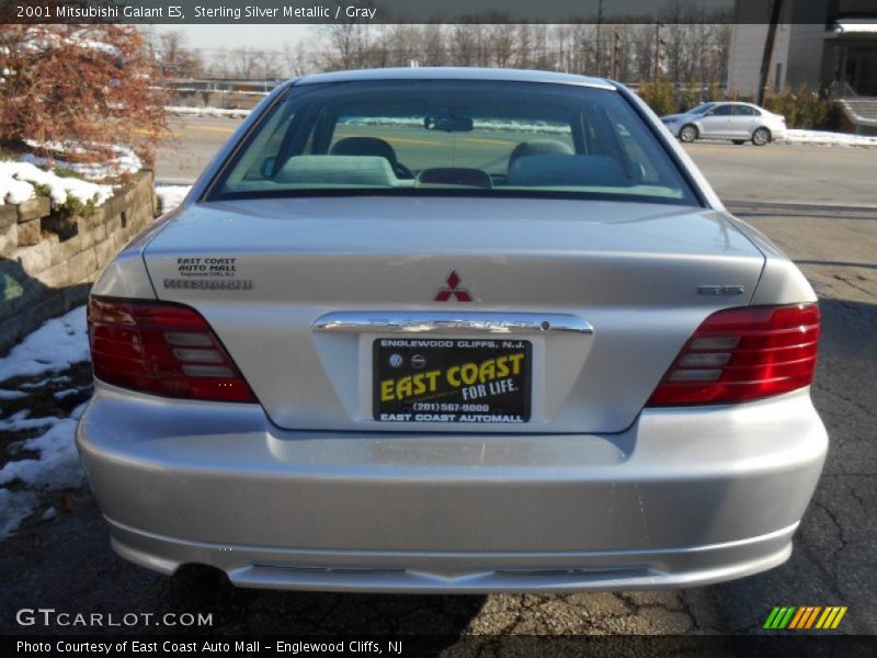 Sterling Silver Metallic / Gray 2001 Mitsubishi Galant ES