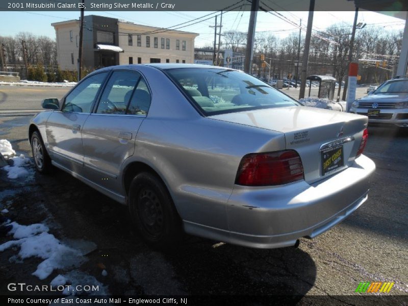 Sterling Silver Metallic / Gray 2001 Mitsubishi Galant ES