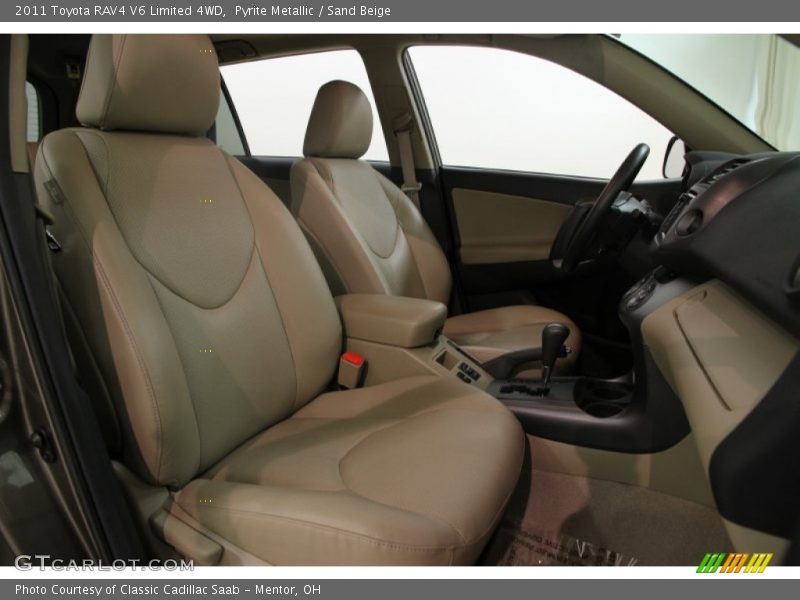 Pyrite Metallic / Sand Beige 2011 Toyota RAV4 V6 Limited 4WD
