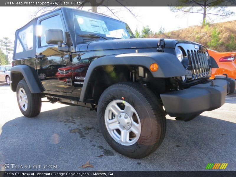 Black / Black 2014 Jeep Wrangler Sport 4x4