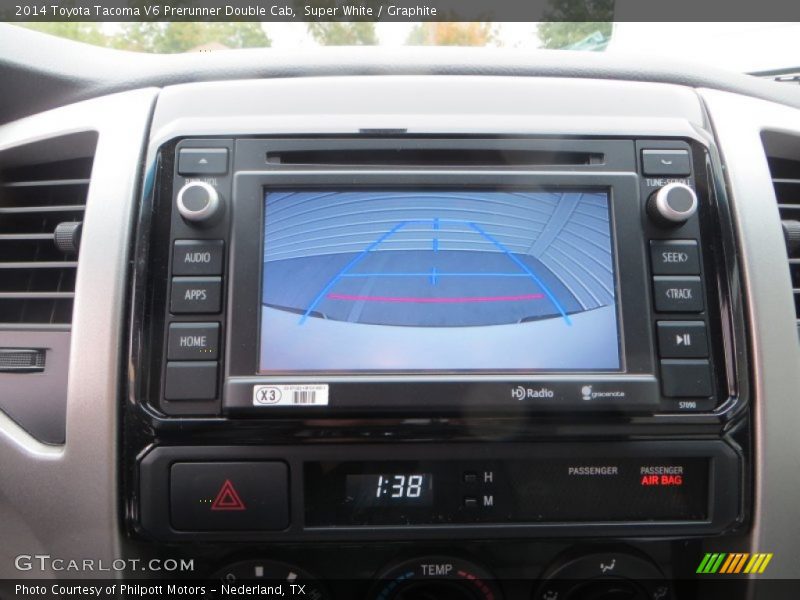 Super White / Graphite 2014 Toyota Tacoma V6 Prerunner Double Cab