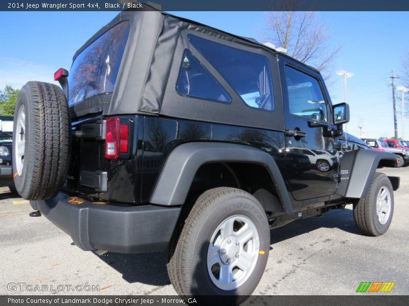 Black / Black 2014 Jeep Wrangler Sport 4x4