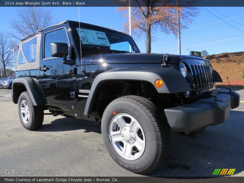 Black / Black 2014 Jeep Wrangler Sport 4x4