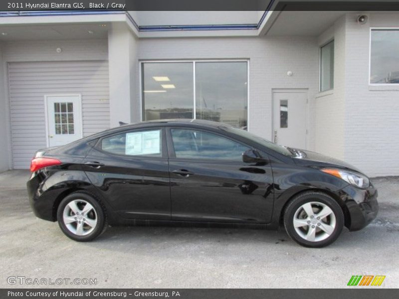 Black / Gray 2011 Hyundai Elantra GLS