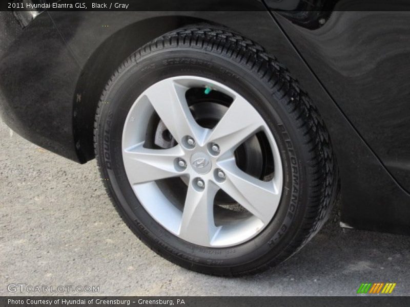Black / Gray 2011 Hyundai Elantra GLS