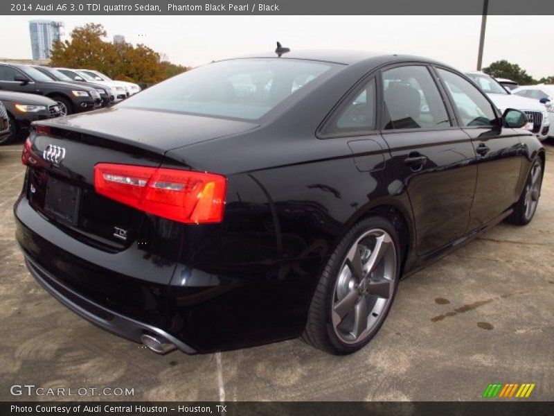 Phantom Black Pearl / Black 2014 Audi A6 3.0 TDI quattro Sedan
