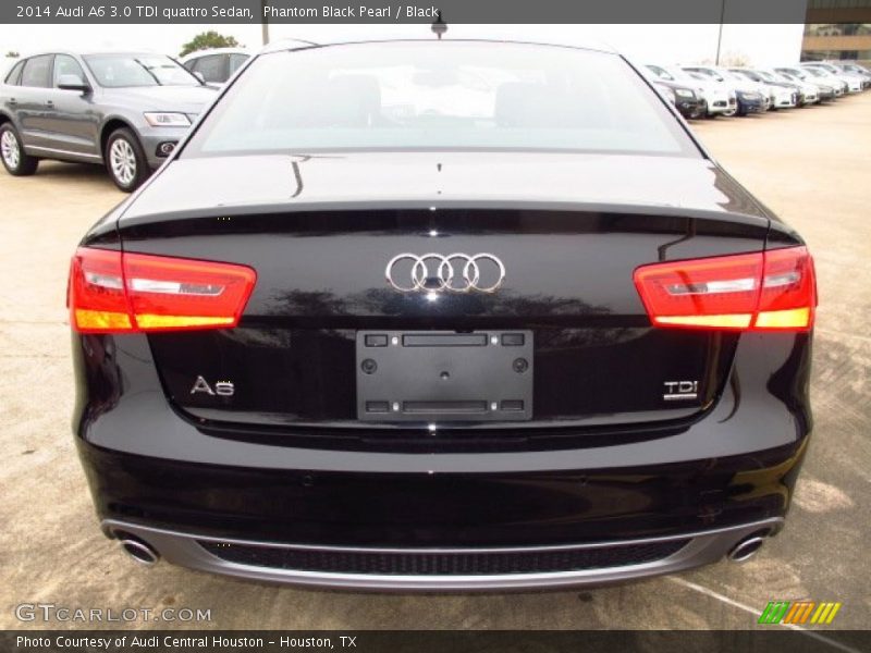 Phantom Black Pearl / Black 2014 Audi A6 3.0 TDI quattro Sedan
