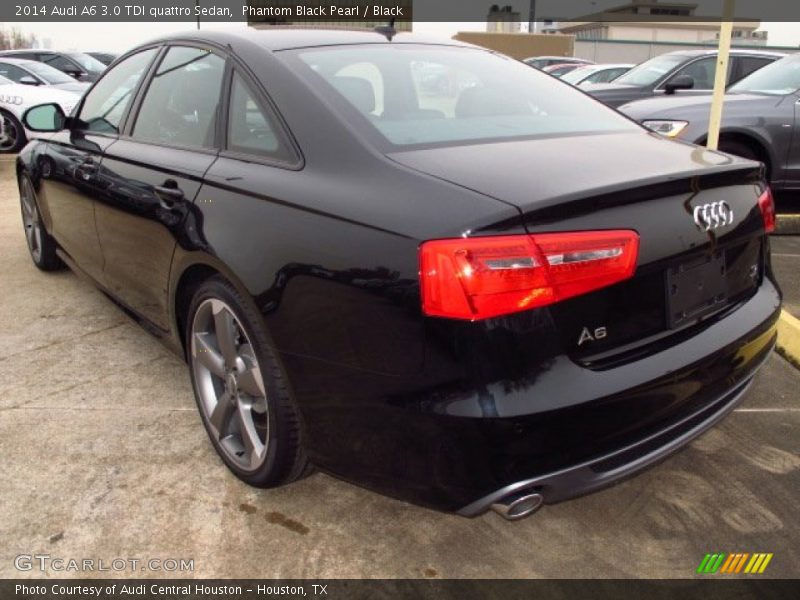 Phantom Black Pearl / Black 2014 Audi A6 3.0 TDI quattro Sedan