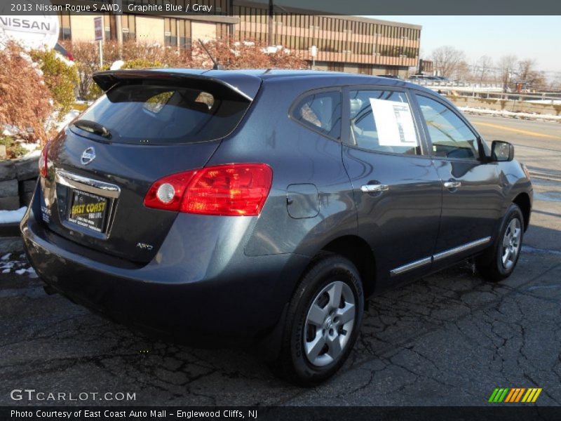 Graphite Blue / Gray 2013 Nissan Rogue S AWD