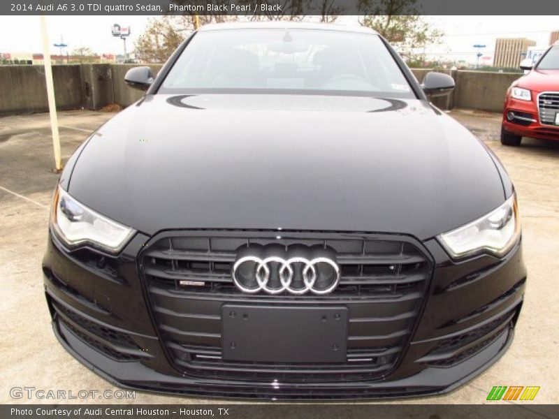 Phantom Black Pearl / Black 2014 Audi A6 3.0 TDI quattro Sedan
