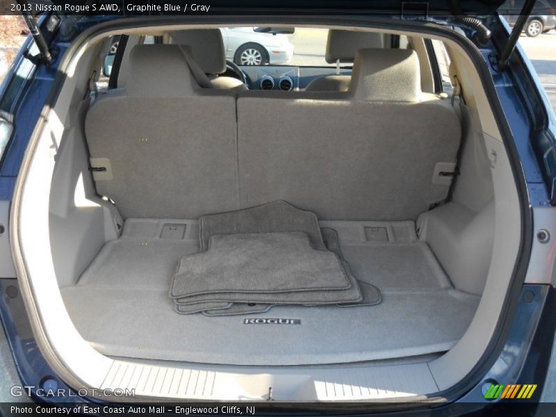 Graphite Blue / Gray 2013 Nissan Rogue S AWD