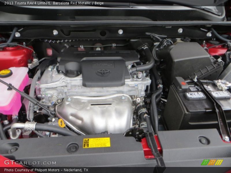 Barcelona Red Metallic / Beige 2013 Toyota RAV4 Limited