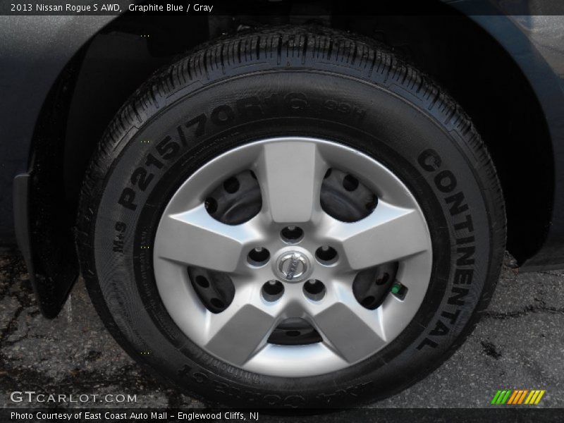 Graphite Blue / Gray 2013 Nissan Rogue S AWD