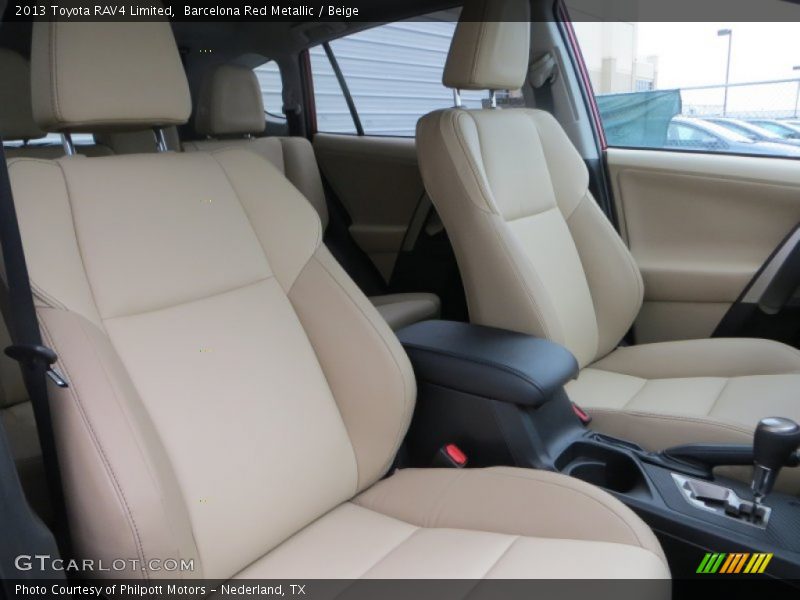Barcelona Red Metallic / Beige 2013 Toyota RAV4 Limited