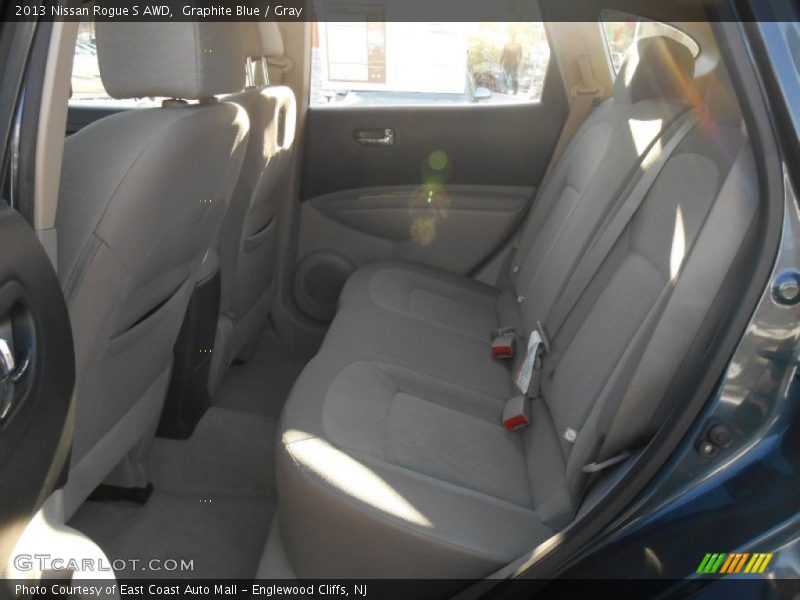 Graphite Blue / Gray 2013 Nissan Rogue S AWD