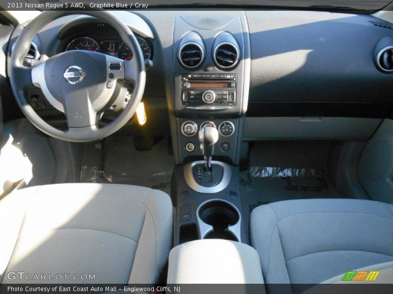 Graphite Blue / Gray 2013 Nissan Rogue S AWD