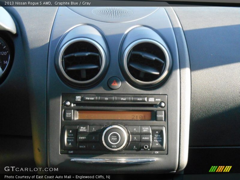 Graphite Blue / Gray 2013 Nissan Rogue S AWD