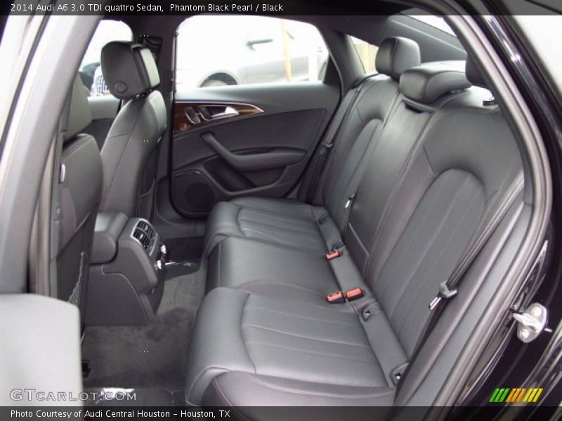 Phantom Black Pearl / Black 2014 Audi A6 3.0 TDI quattro Sedan
