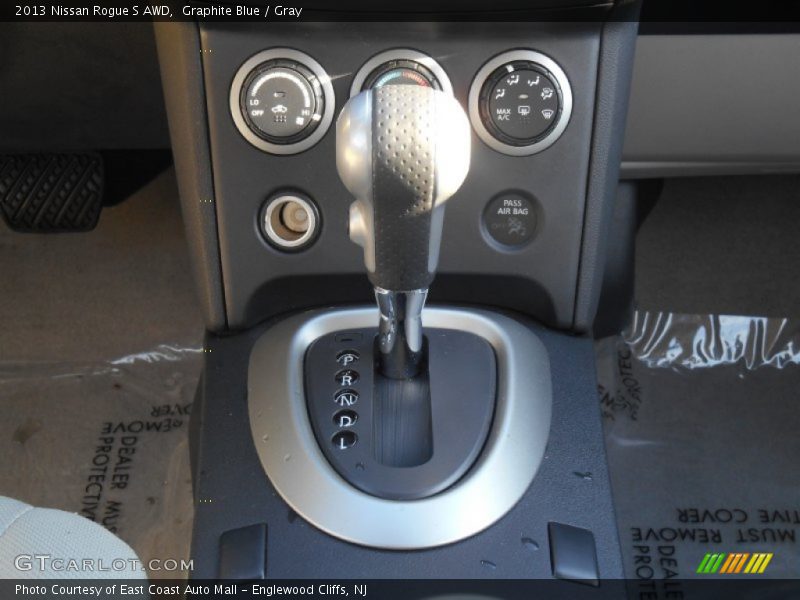 Graphite Blue / Gray 2013 Nissan Rogue S AWD