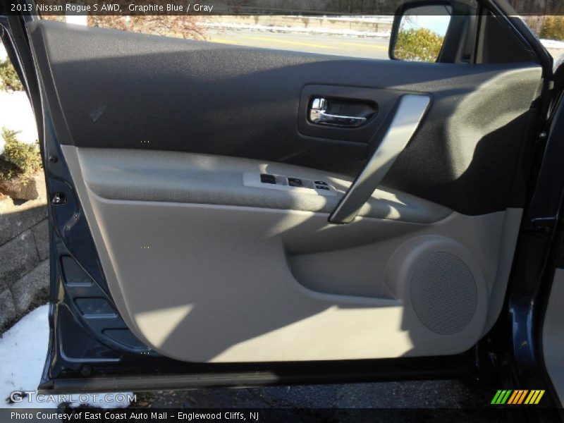 Graphite Blue / Gray 2013 Nissan Rogue S AWD