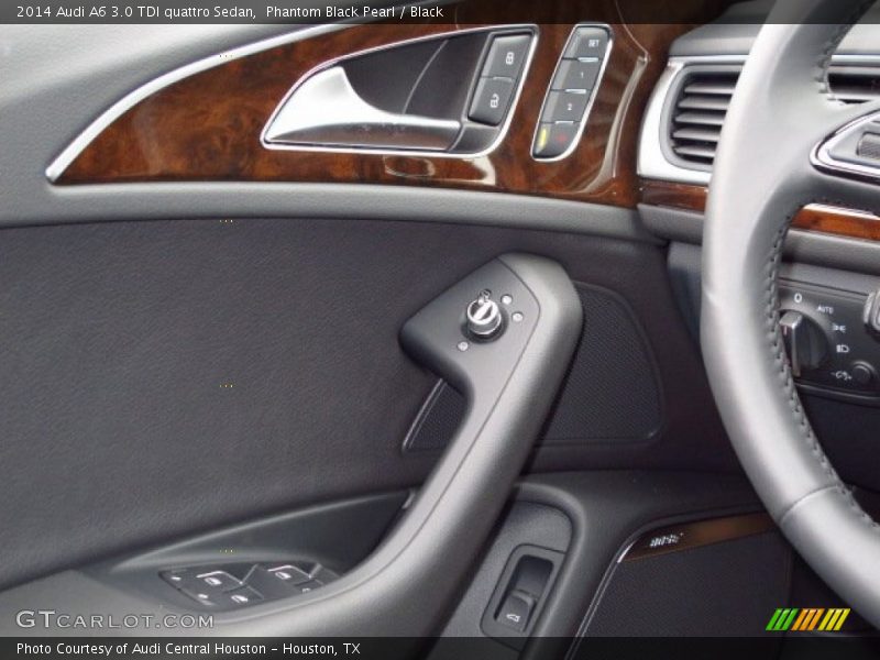Phantom Black Pearl / Black 2014 Audi A6 3.0 TDI quattro Sedan