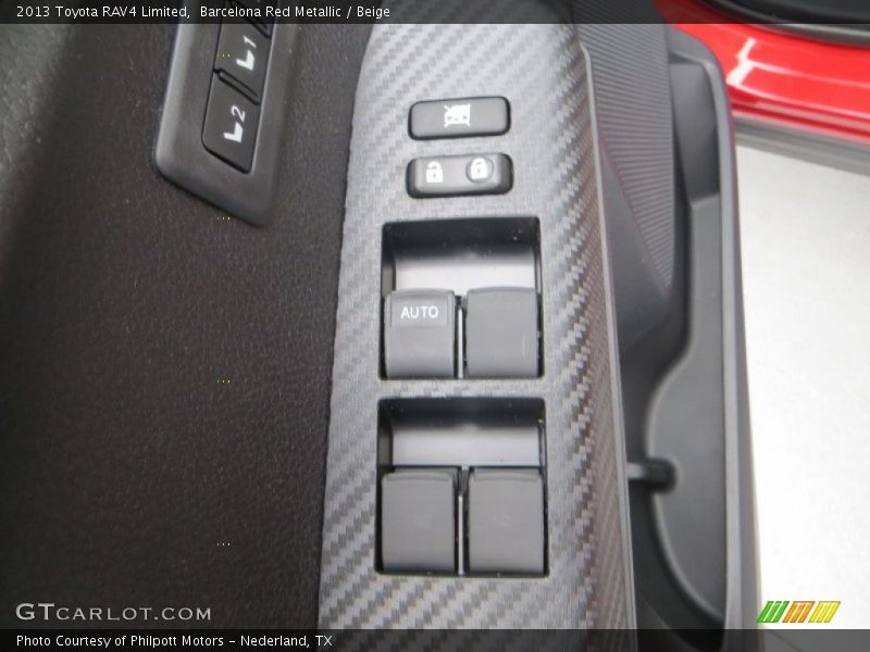 Barcelona Red Metallic / Beige 2013 Toyota RAV4 Limited