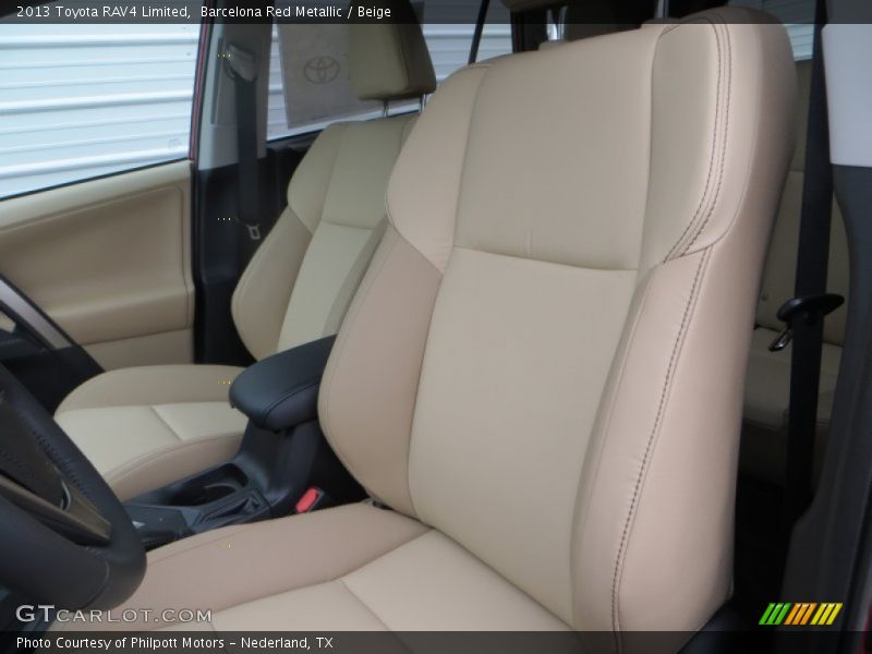 Barcelona Red Metallic / Beige 2013 Toyota RAV4 Limited