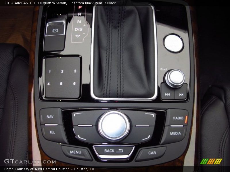 Phantom Black Pearl / Black 2014 Audi A6 3.0 TDI quattro Sedan