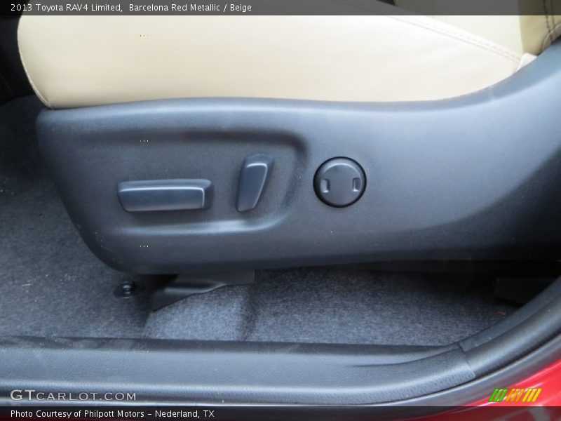Barcelona Red Metallic / Beige 2013 Toyota RAV4 Limited