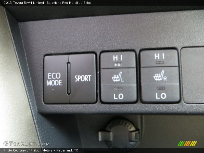 Barcelona Red Metallic / Beige 2013 Toyota RAV4 Limited