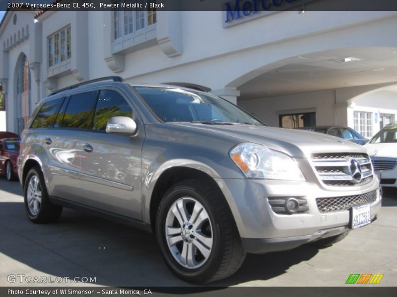 Pewter Metallic / Black 2007 Mercedes-Benz GL 450