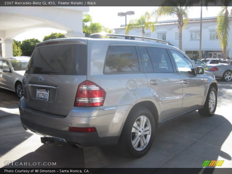 Pewter Metallic / Black 2007 Mercedes-Benz GL 450