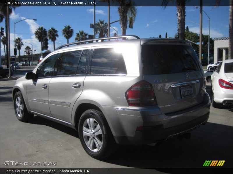 Pewter Metallic / Black 2007 Mercedes-Benz GL 450