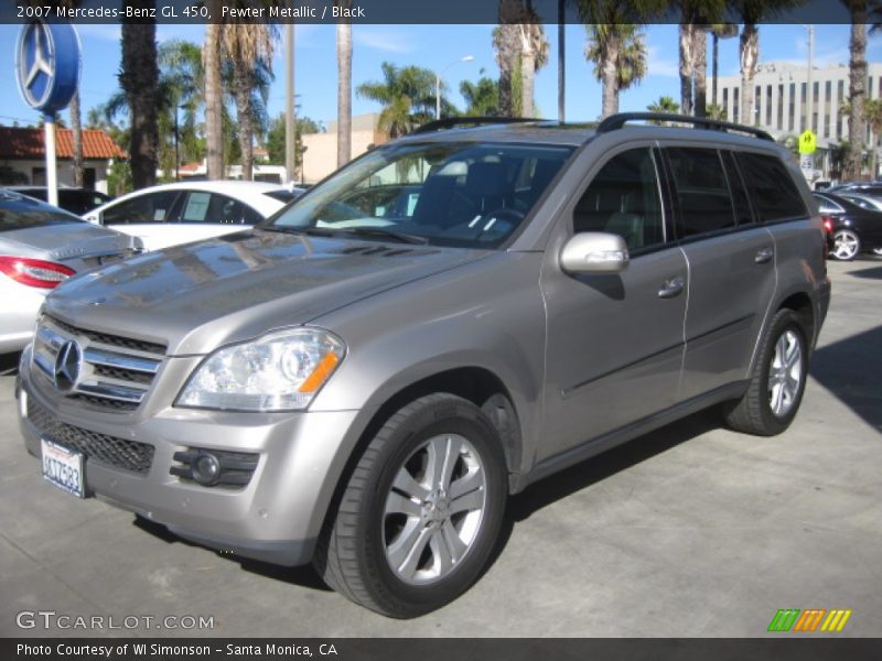 Pewter Metallic / Black 2007 Mercedes-Benz GL 450
