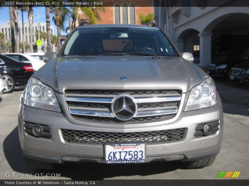 Pewter Metallic / Black 2007 Mercedes-Benz GL 450