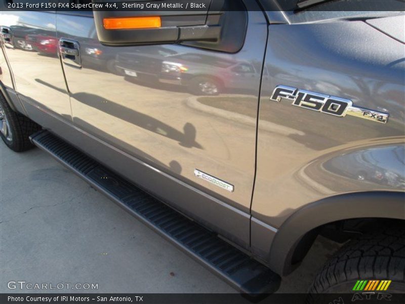 Sterling Gray Metallic / Black 2013 Ford F150 FX4 SuperCrew 4x4