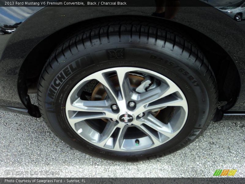 Black / Charcoal Black 2013 Ford Mustang V6 Premium Convertible