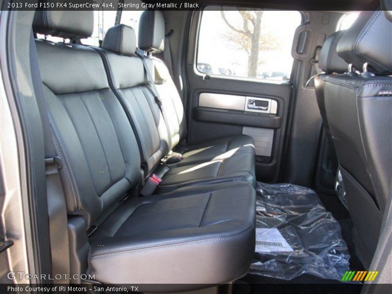 Sterling Gray Metallic / Black 2013 Ford F150 FX4 SuperCrew 4x4