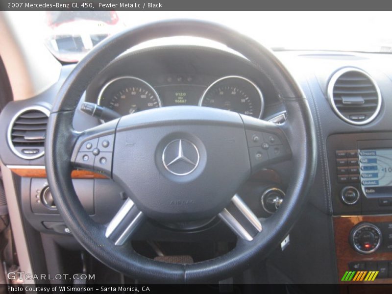 Pewter Metallic / Black 2007 Mercedes-Benz GL 450