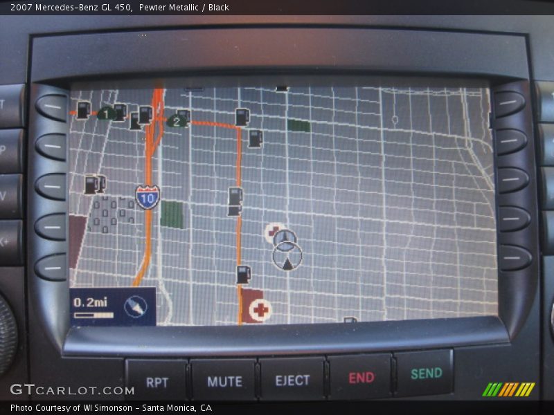 Pewter Metallic / Black 2007 Mercedes-Benz GL 450